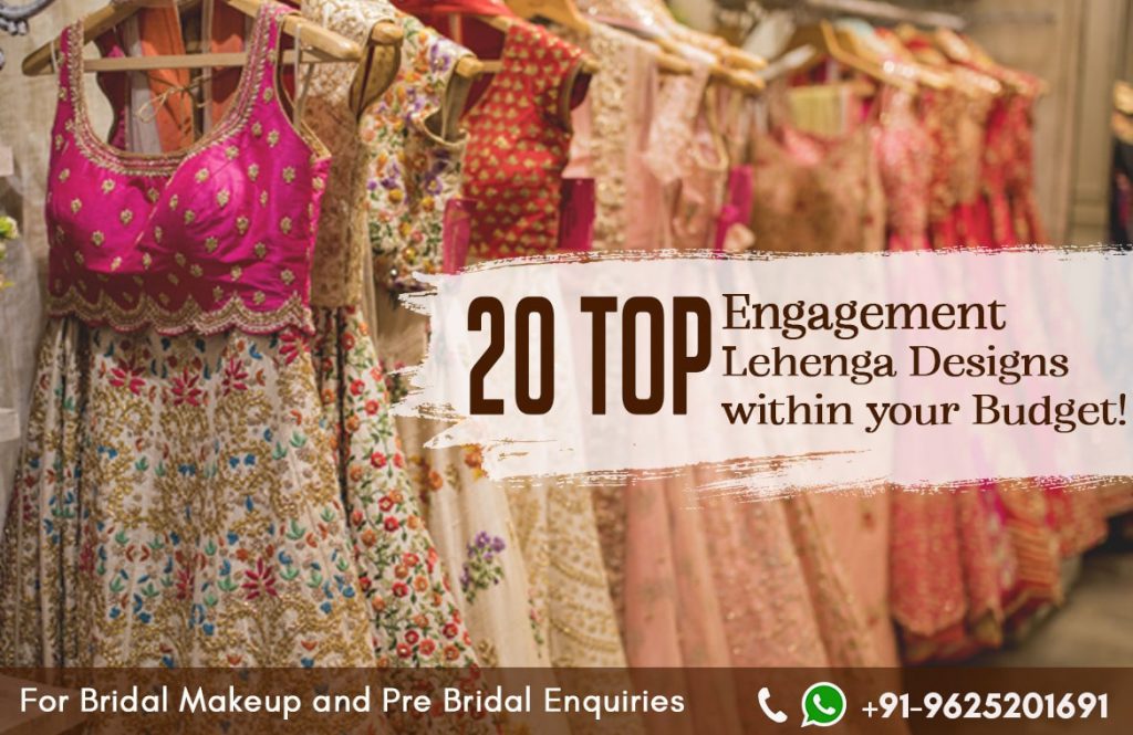 20 Top Engagement Lehenga Below 5k