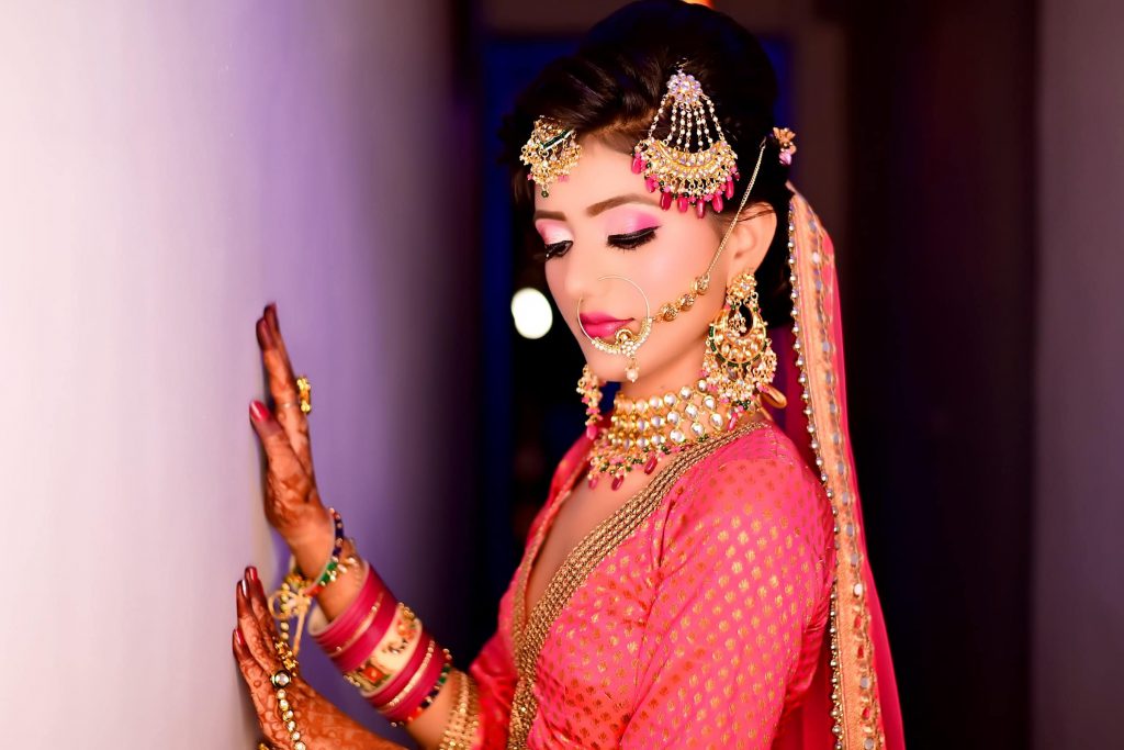 Bridal Makeup done by meribindiya team