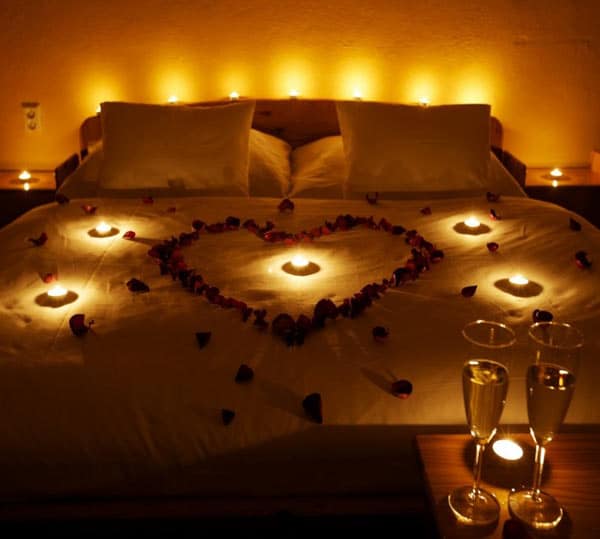 Romantic Candle Light Set Up