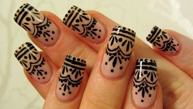 Heena inspired nails