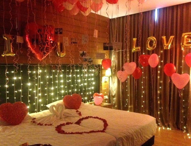 Flower Lanterns and Flower Chandelier