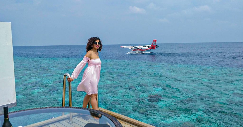 Honeymoon trip to Maldives