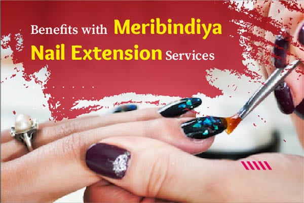 Meribindiya Nail Extension Services for Bridal, Price, Contact Number