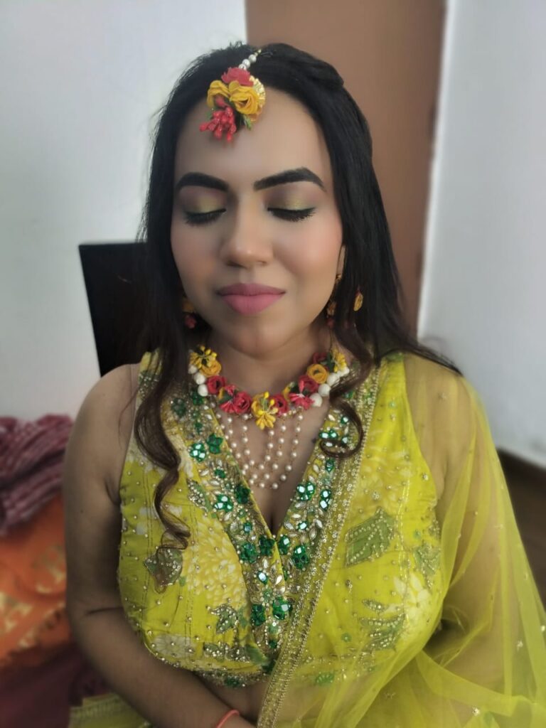 haldi makeup