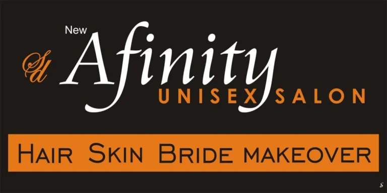 Afinity unisex salon Amritsar logo 768x384