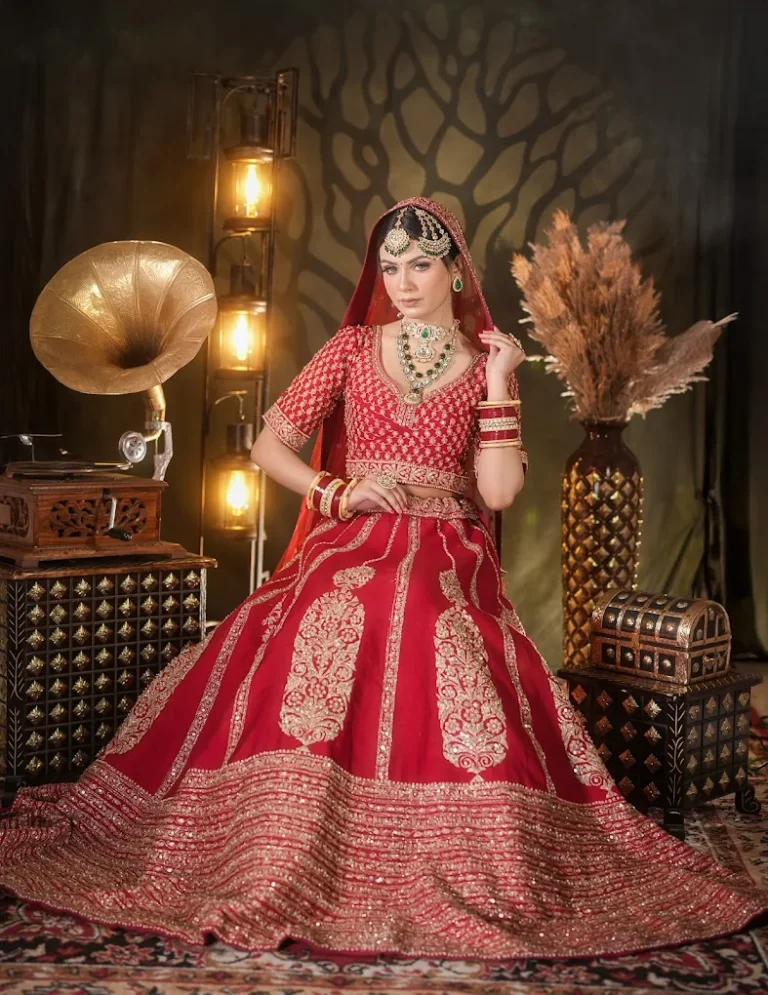 Ashu Tamana Makeovers Jalandhar bride 768x995