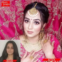 Bharti Taneja ALPS Luxury Clinic Greater Kailash New Delhi bridal makeup