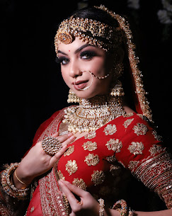 Bridal makeover by Raahi Makeup Artist Laxmi Nagar Delhi
