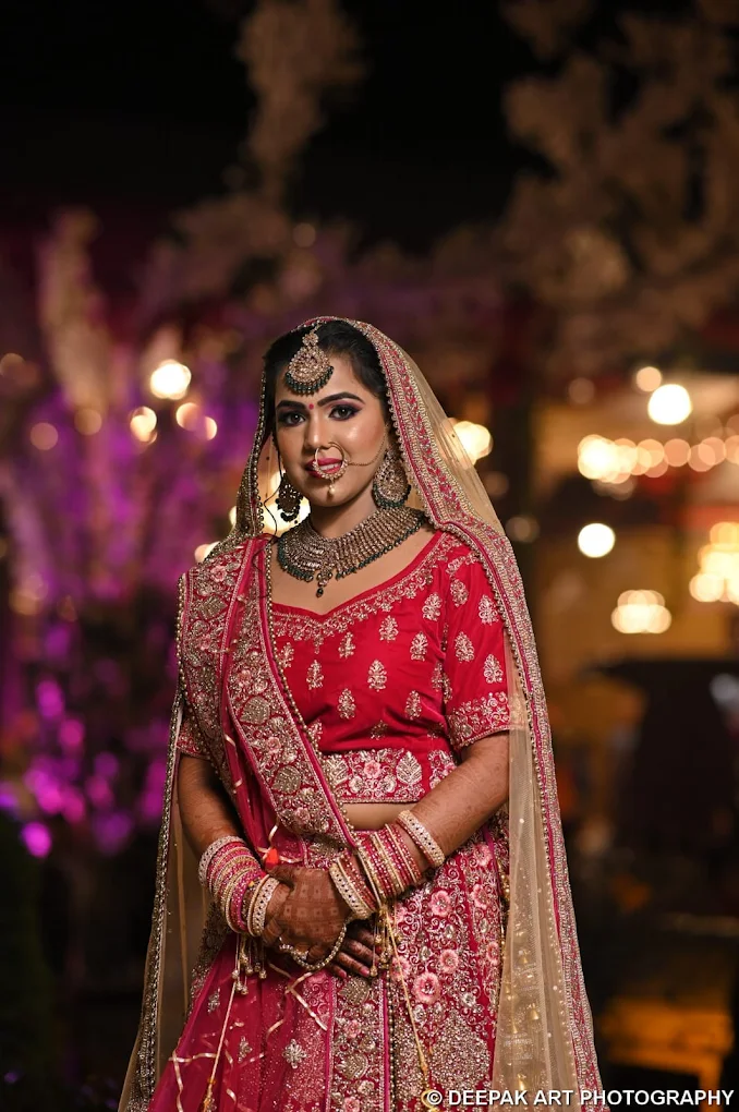 Colors salon sangrur Bride makeup