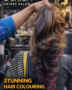 Derien unisex salon New Ashok Nagar New Delhi hair cutting