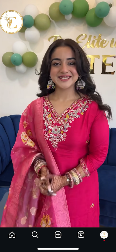 Elite Beauty Aesthetic Salon Mohali makeup