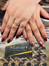 Enliven Salon Academy Gurdaspur nail art