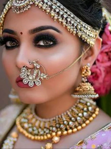 HD Bridal mkaeup Sr glamour academy Rohini Delhi 2
