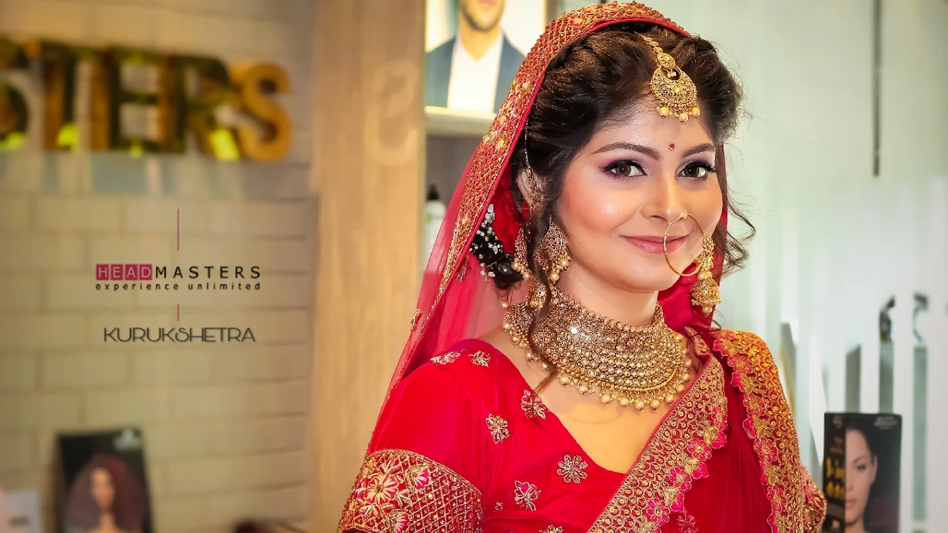 Headmasters Salon Kurukshetra bride