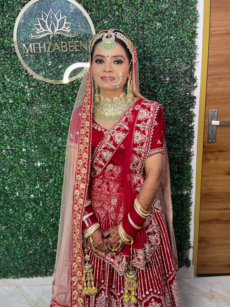 Mehzabeen nail and makeup studio salon Firozpur bride