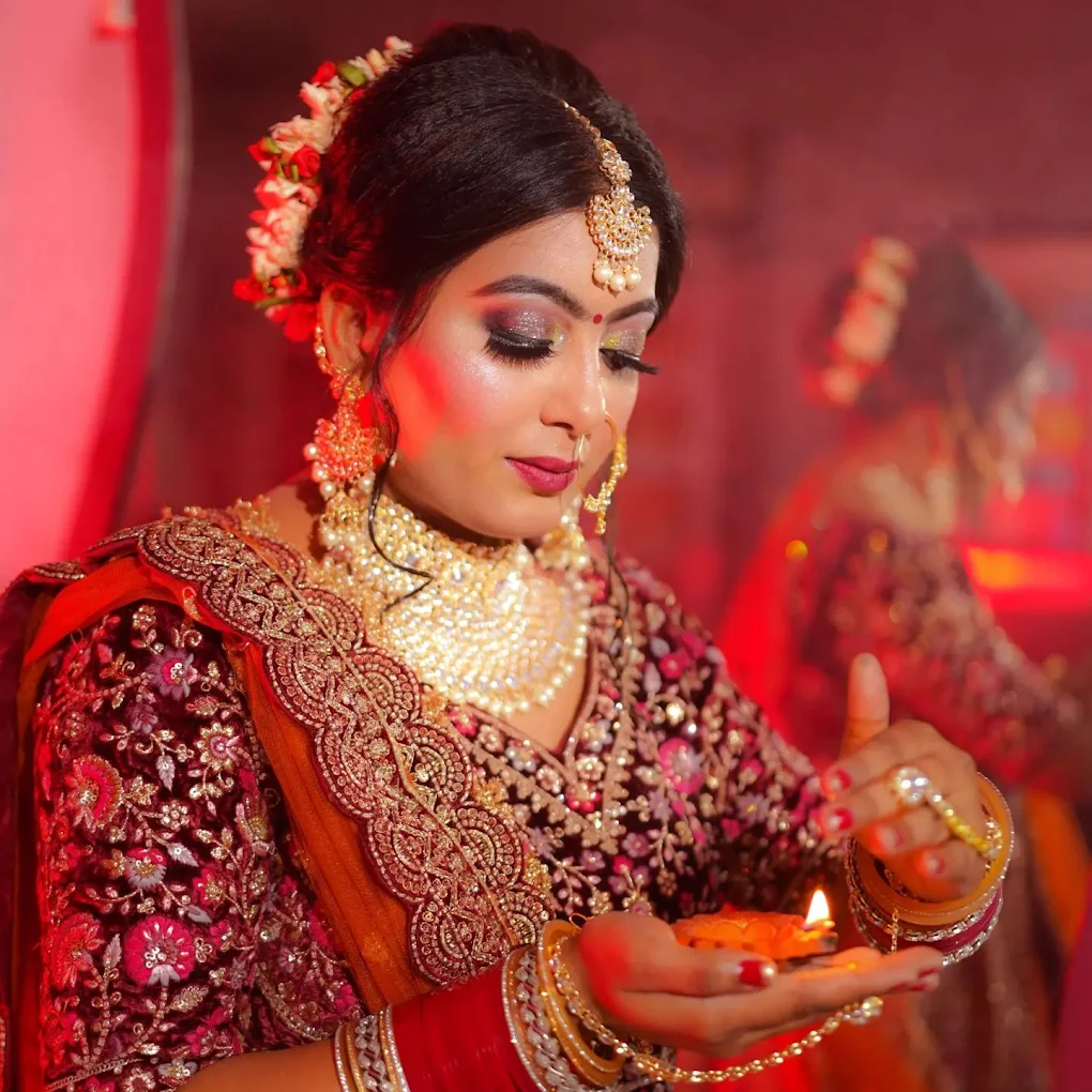 Nirmals Beauty Arcade Pathankot bridal makeup