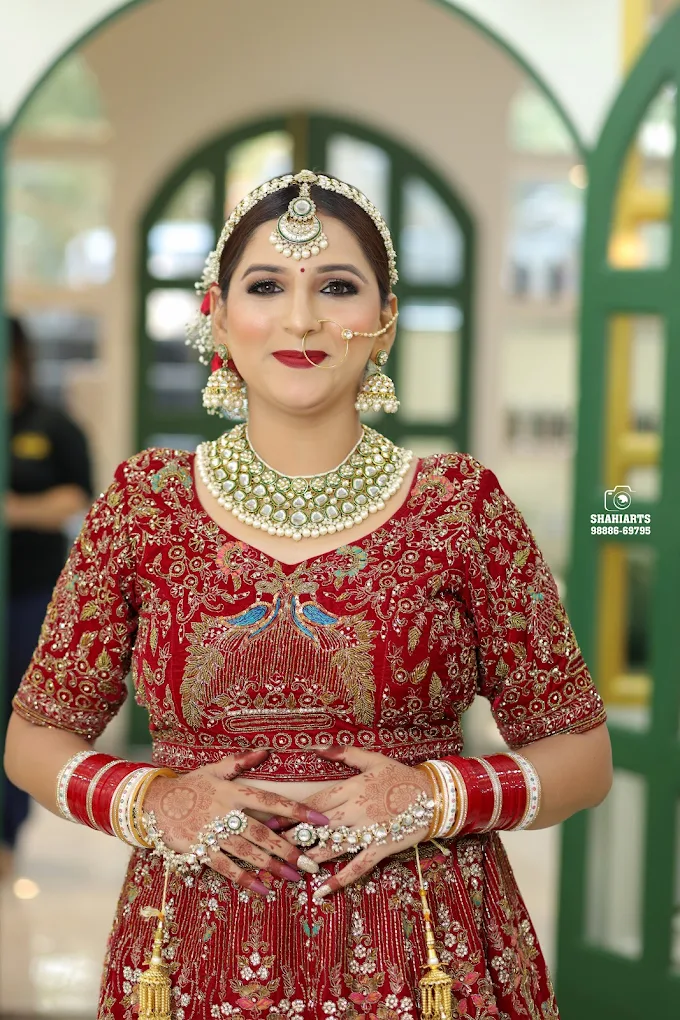 Puzzle Luxury Salon Ludhiana bridal makeup