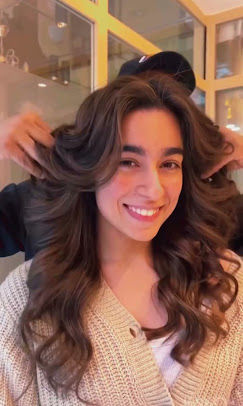 The Nest Salon hair cutting