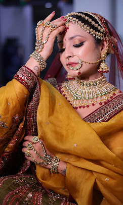 bridal makeover bTriss Salon Agra