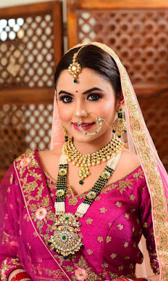bridal makeover byN.T Makeovers Aligarh