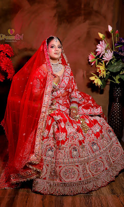 bridal makeup DreamGirl Makeup Studio Mathura