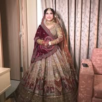 bridal makeup Sakshi Urvashi Beauty Studio Indirapuram
