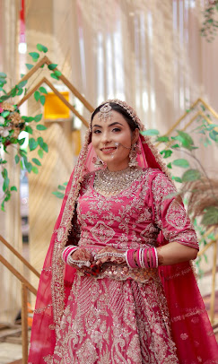 bridal makeup by JM Glamour World Academy Malerkotla