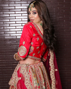 bridal makeupKhushi Makeovers and academy Mohali