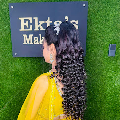 hair style Ektas Makeover Pro Makeup up Artist Ambala