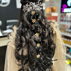 hair style bPink Scissor Unisex Salon Mathura