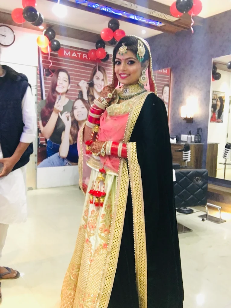 matrix salon malerkotla bridal