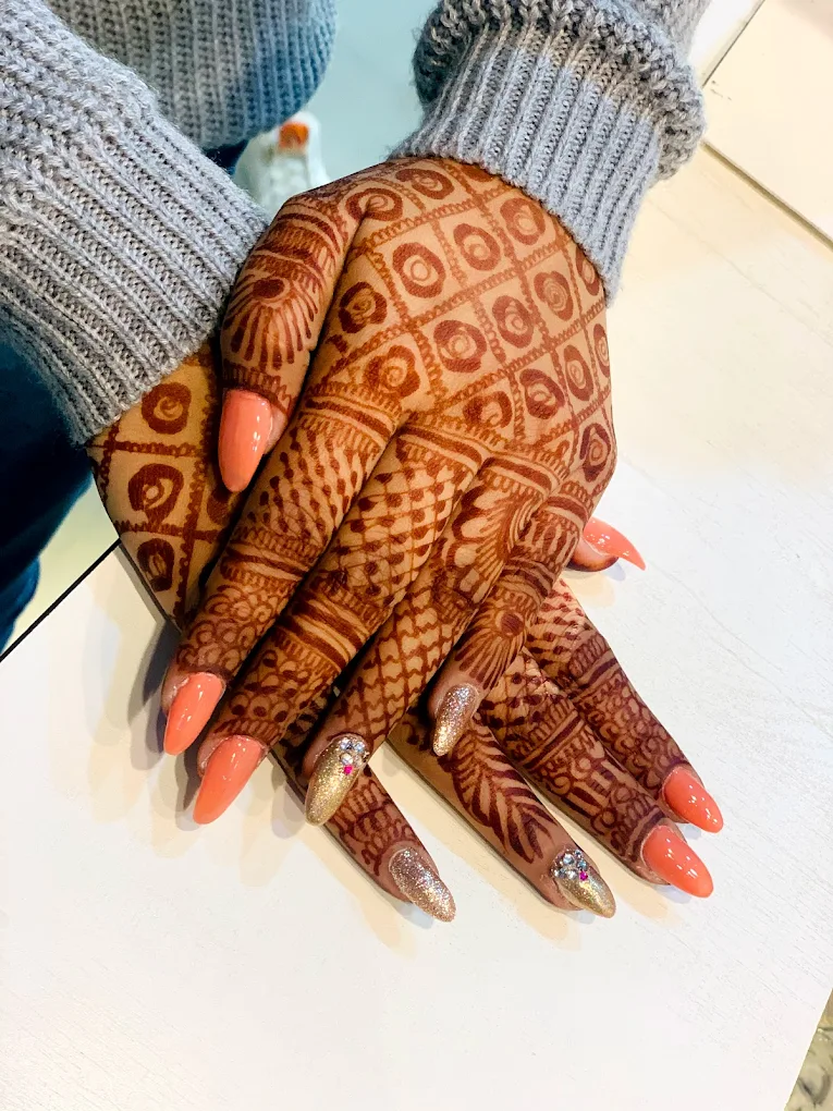 matrix salon malerkotla nail extension
