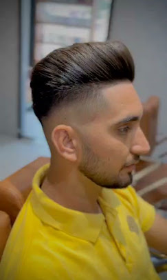 mens hair salon Famous Unisex salon Academy Barnala