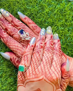 nail art The Hair Tree Unisex Salon Faridkot