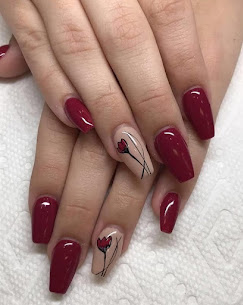 nail art byStellar Luxury Salon Bridal Makeup Studio Sangrur