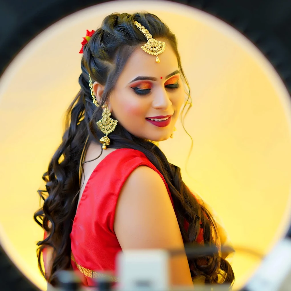 1st dream Shine Salon Panchkula party makeup