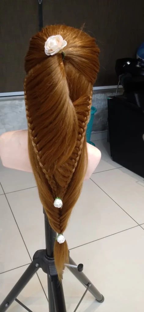 Bella International School of Beauty Wellness and Luxury Salon Patiala hairdo