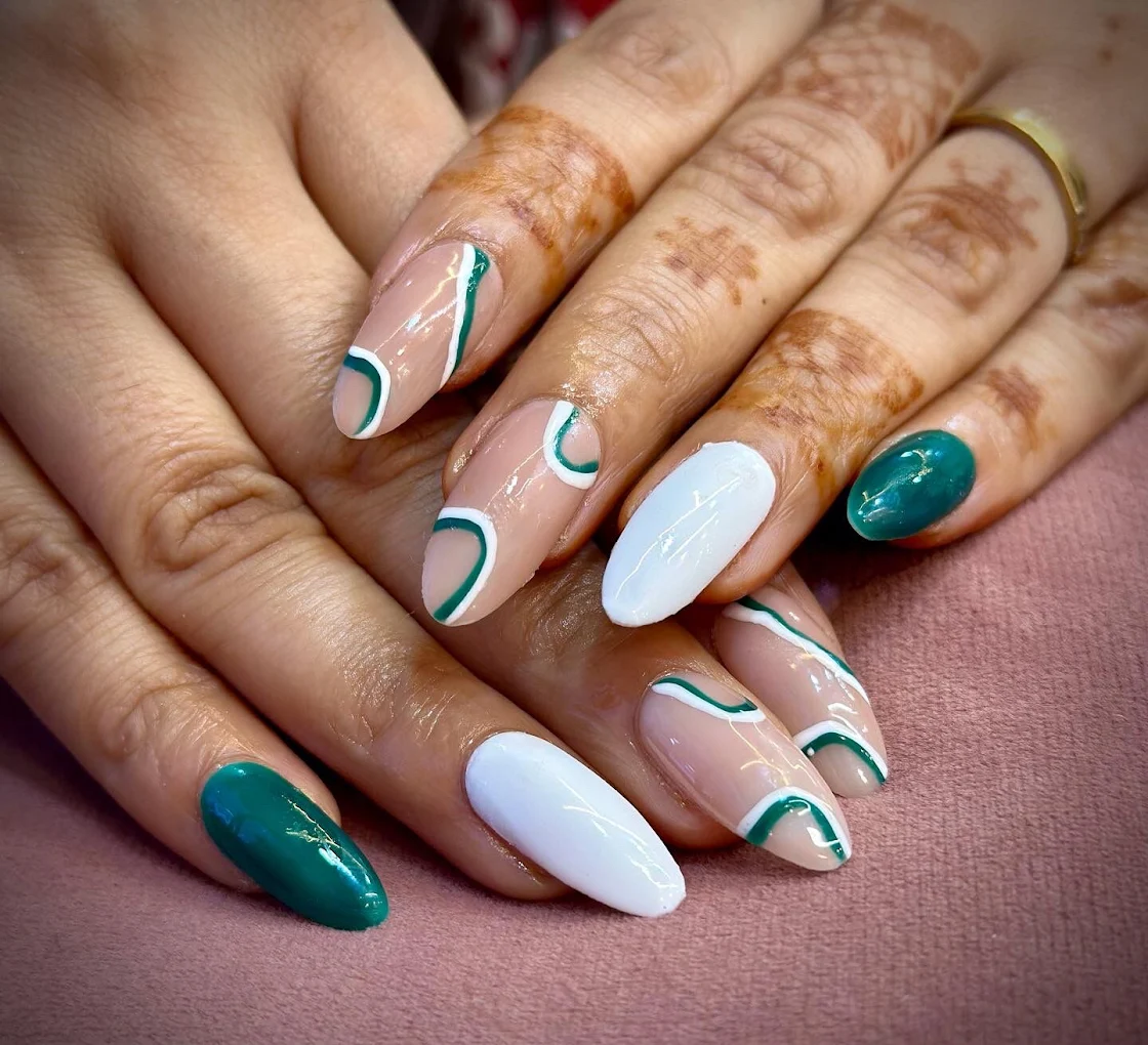 Dazzle Studio Academy Mohali nails extension