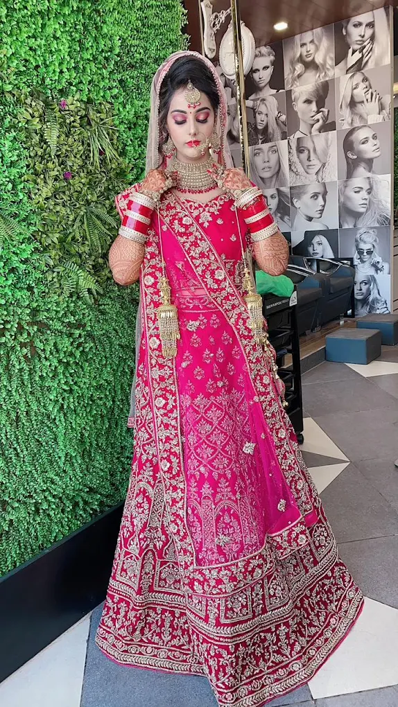 Do my hair Salon Mohali bride