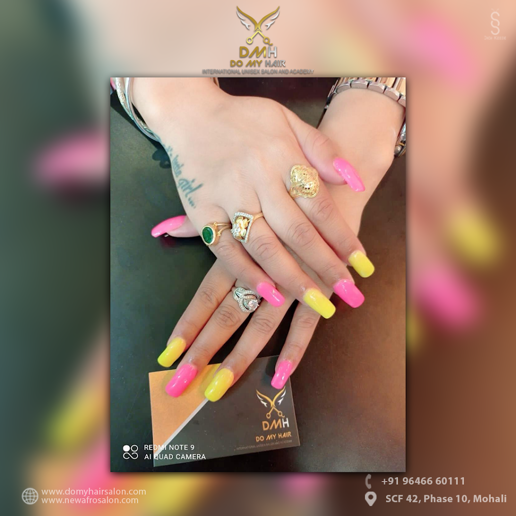 Do my hair Salon Mohali nail extension