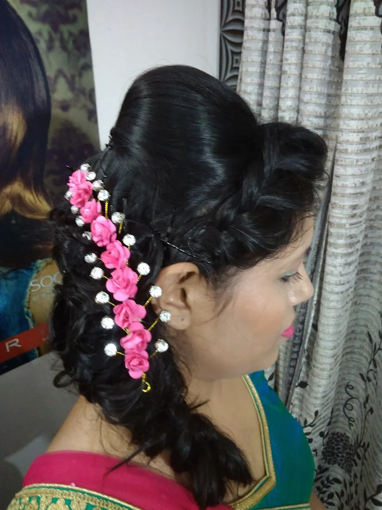 Dulhan Beauty Makeup Studio Panipat hairdo