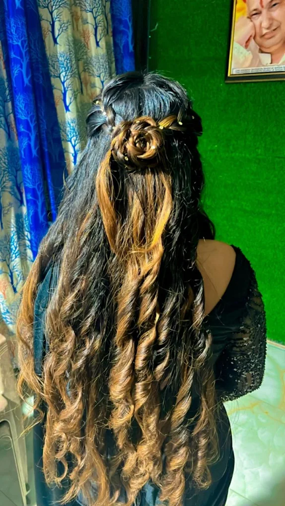 Dulhan Beauty Makeup Studio Panipat hairstyle