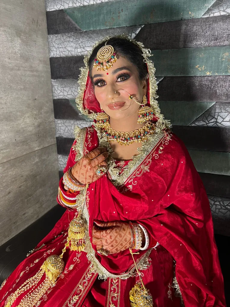Gorgeous look Beauty Point Panipat bride