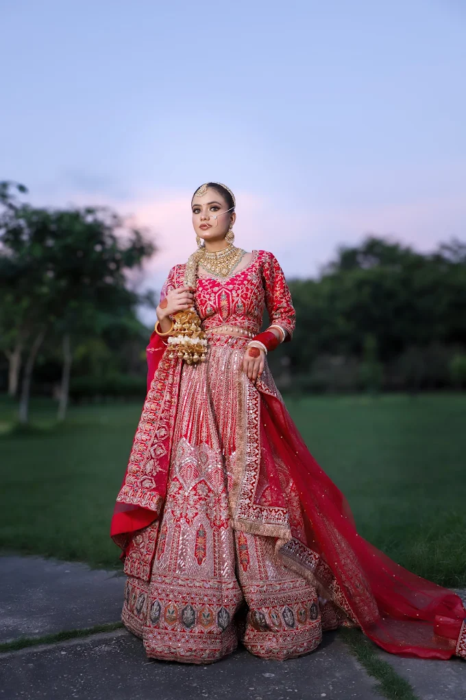 Harp Makeovers Unisex Salon ACademy Karnal bride