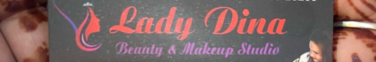 Lady Dina Beauty Makeup Studio Panipat logo 768x127