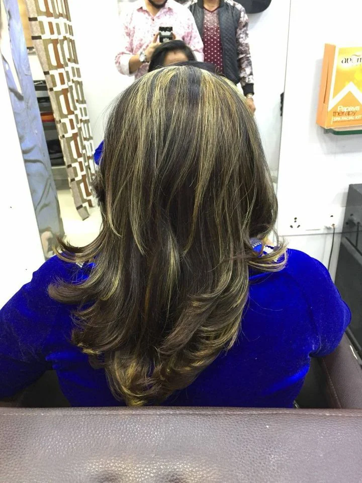 London Hair Salon Panipat highlights