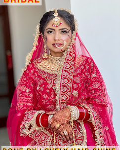Lovely Hair Shine Salon Mohali bride