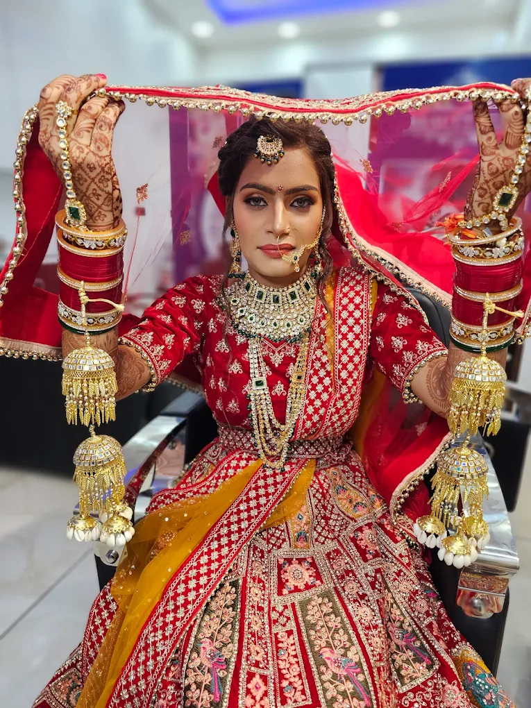 MD Beauty Hub Panipat bridal makeup