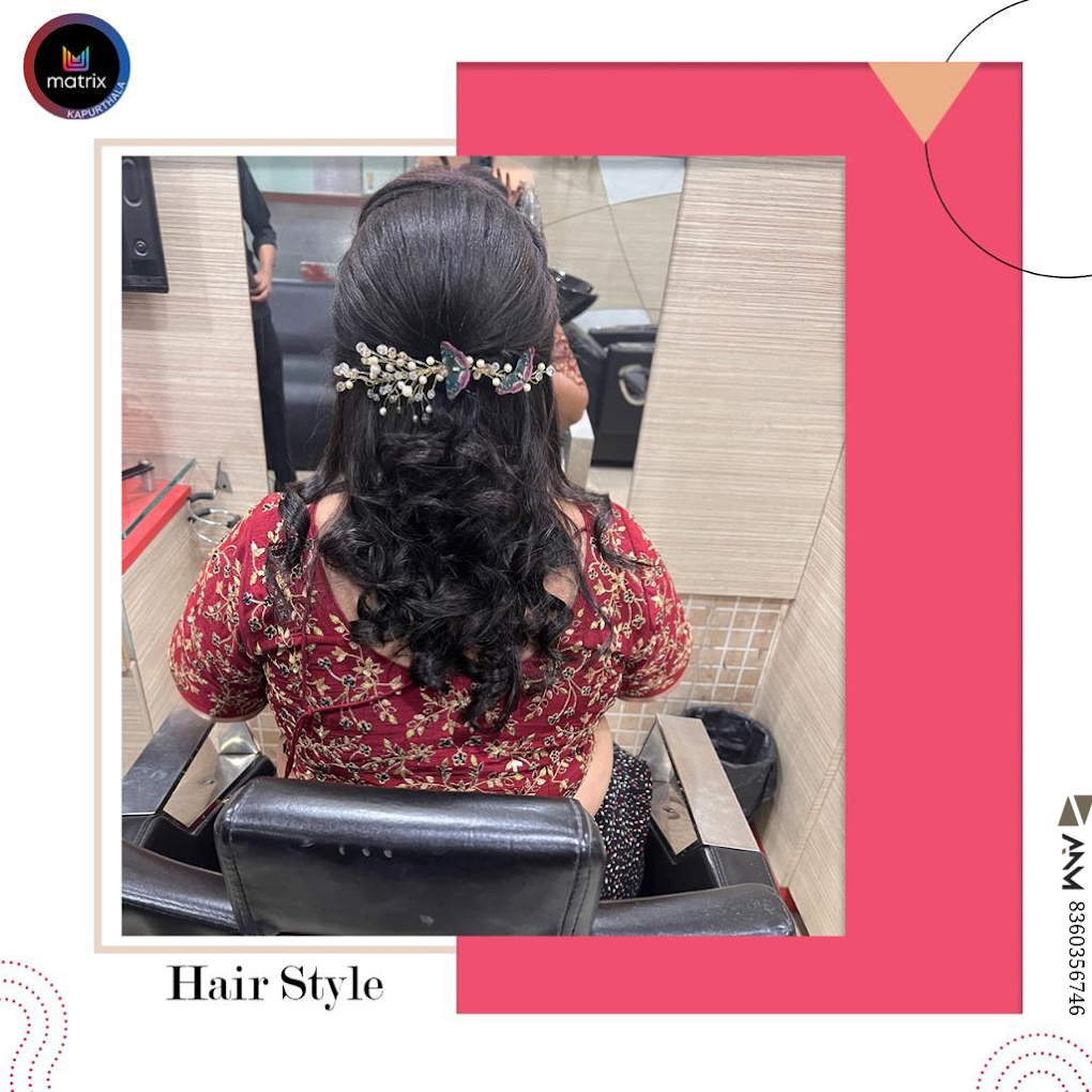Matrix Beauty Lounge Salon Kapurthala hairstyle