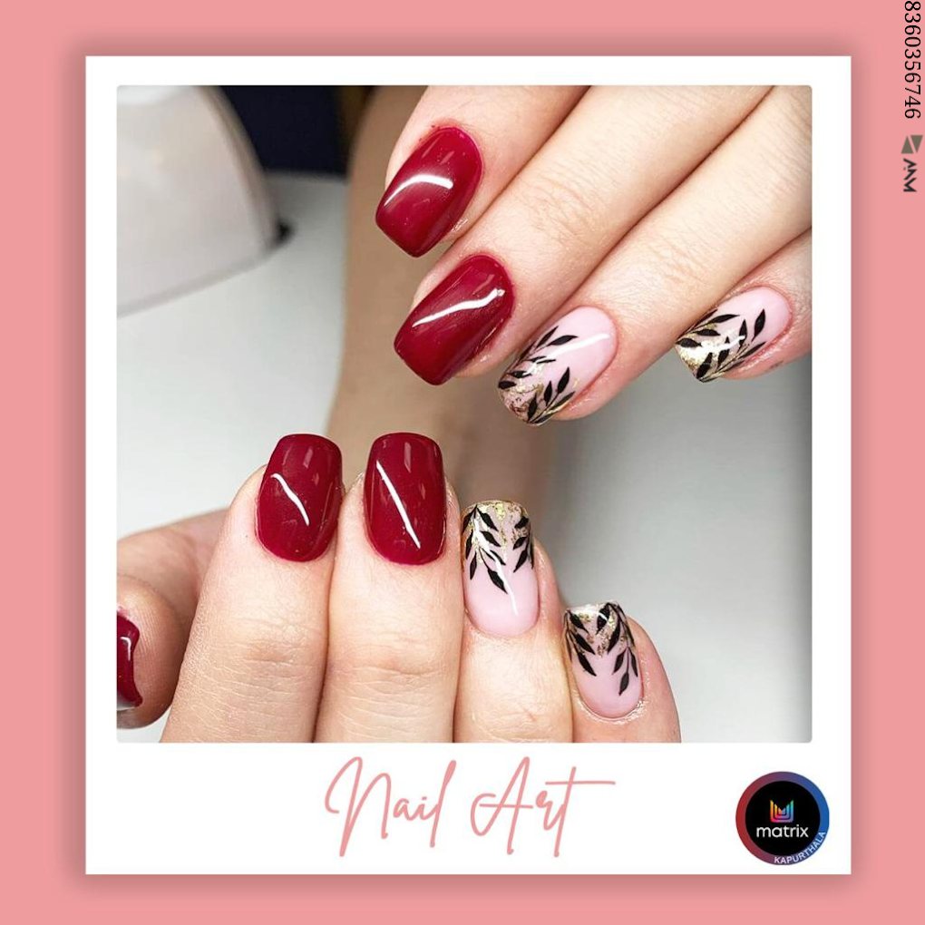 Matrix Beauty Lounge Salon Kapurthala nails